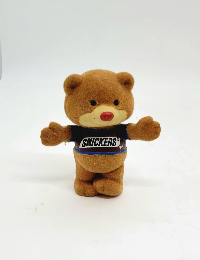 SNICKERS Flocked Bear With Arms Open Chocolate Chums