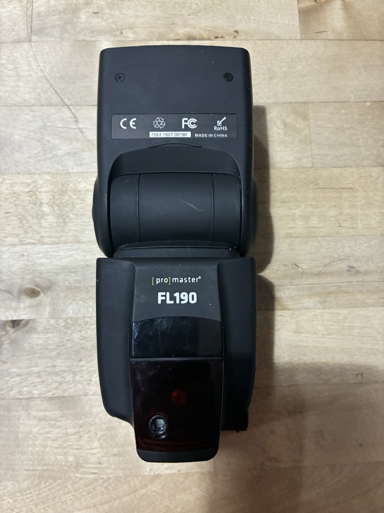 Canon Promaster FL190 TTL Flash For Canon Code 7253
