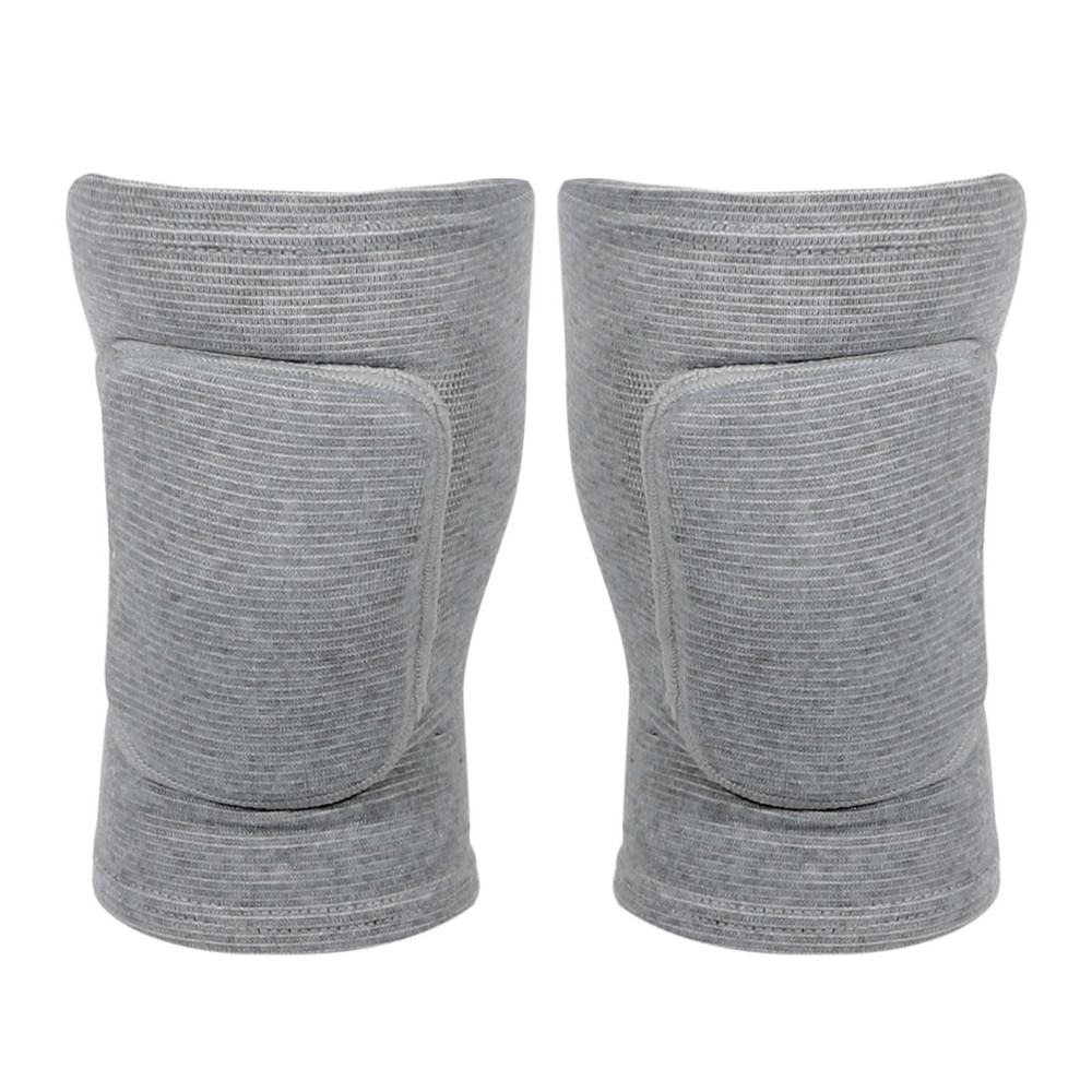 1 Pair Grey Knee Brace Sponge Protection Size M