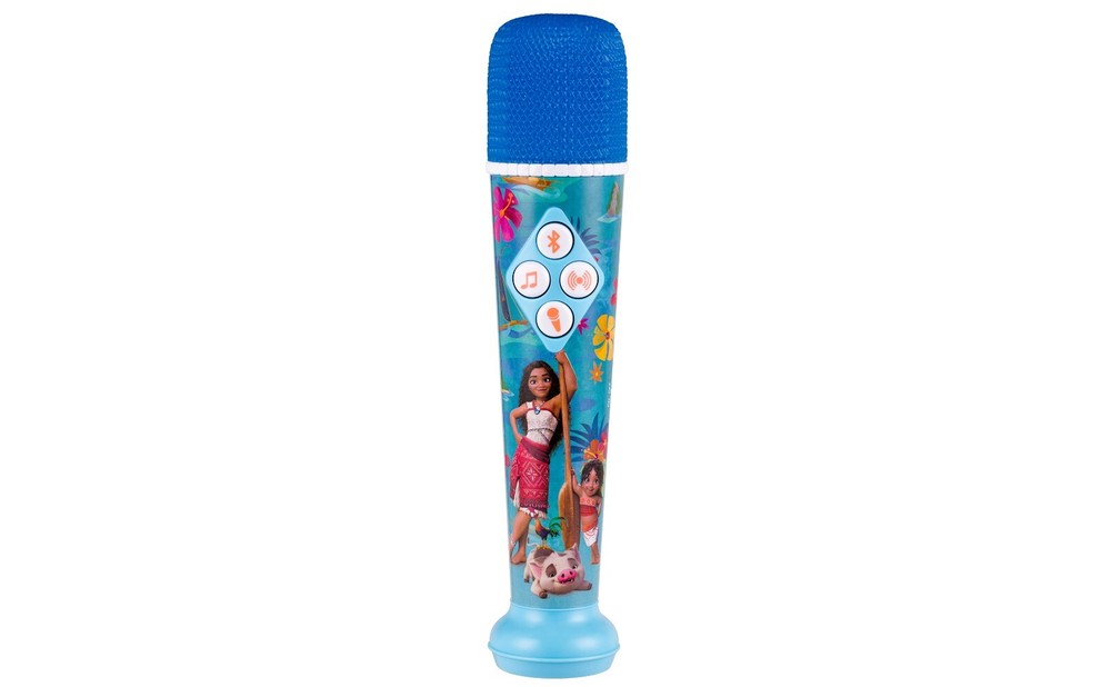 eKids Moana 2 Bluetooth Karaoke Microphone for Kids