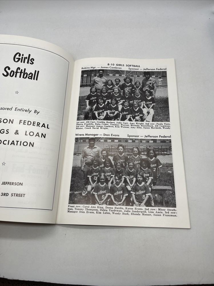 1976 Beechmont Youth Baseball Program Opening Day