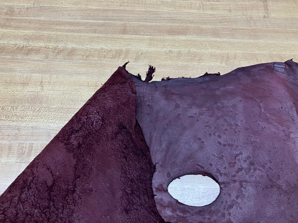 Top Grain Deer Leather #0013896 Row M