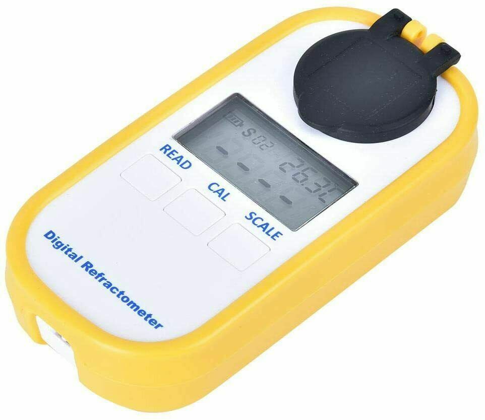 Digital Brix Meter Refractometer Honey Sugar Content Tester with Range 0 to 90%