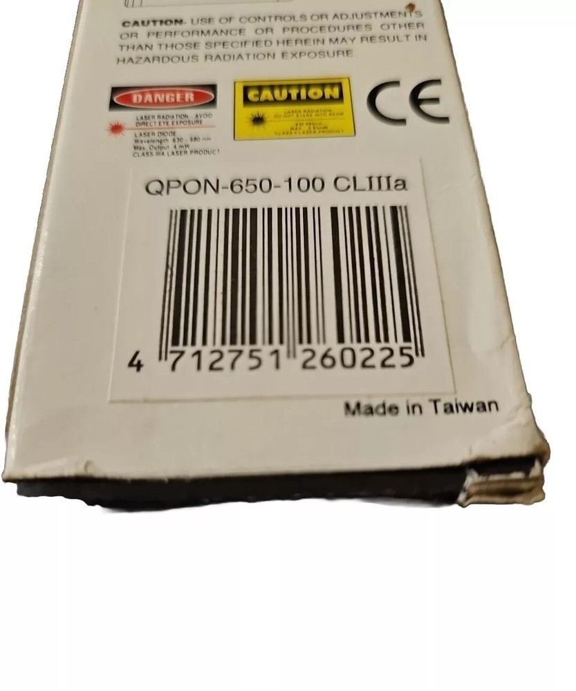 "New" Infiniter 3P Red Laser Pointer Class 1 - Taiwan Made - Color: Silver