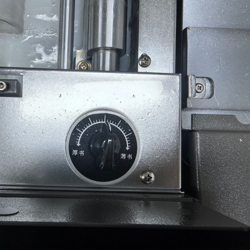 Side Glue Binding Machine A4 Automatic Book Binding Cut Touch Screen 220V 1.9KW