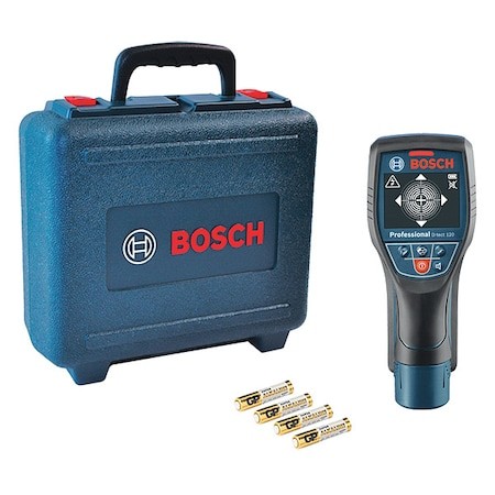 Bosch D-Tect 120 Wall/Floor Scanner, Electronic, +/-10Mm