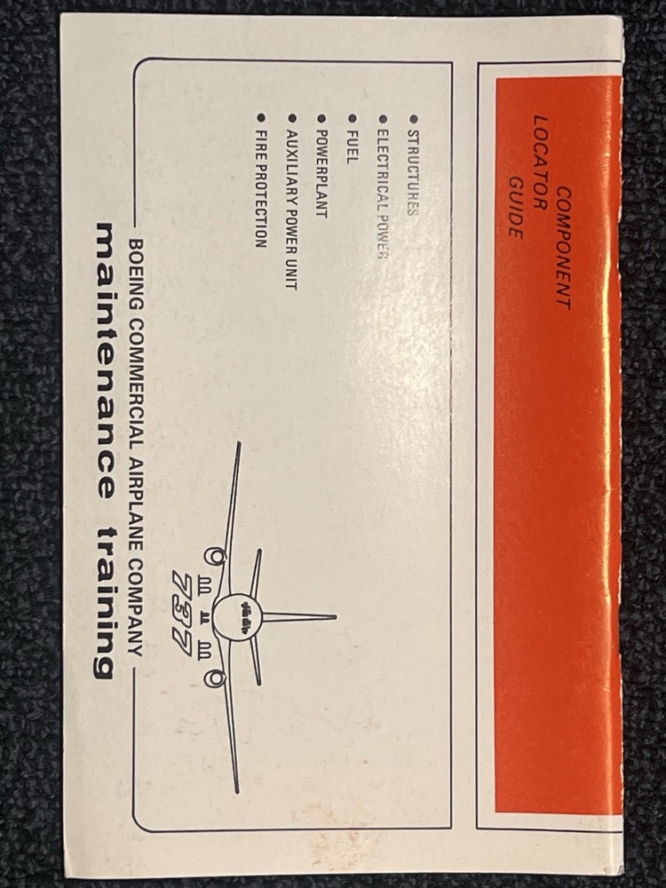 B737 Component Locator Guide - Maintenance Training (** COMPLETE COLLECTION**)