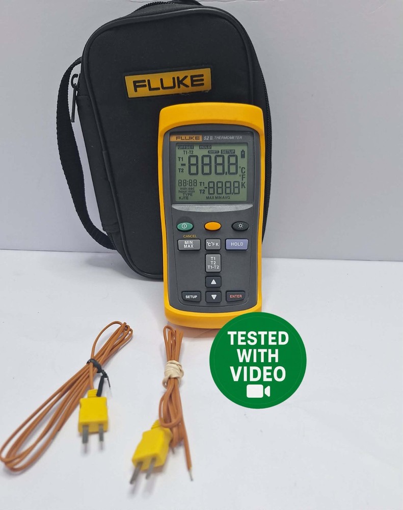 Fluke 51/52 II  Dual Input Digital Thermometer