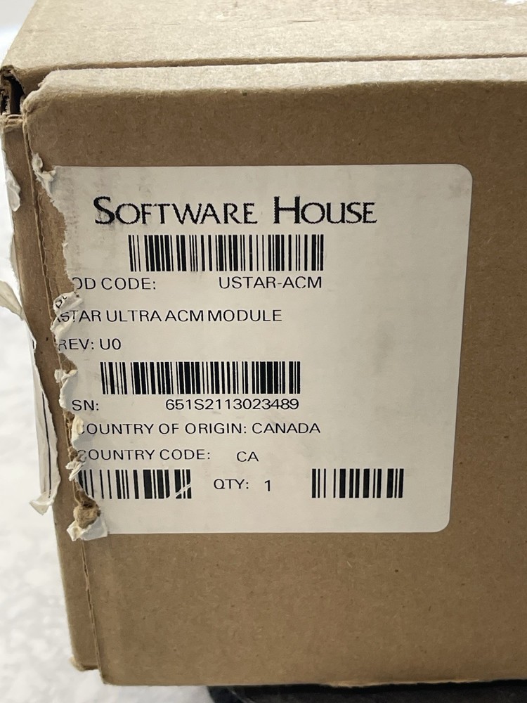Software House USTAR ACM iSTAR Ultra 8-Reader Access Control Module NEW