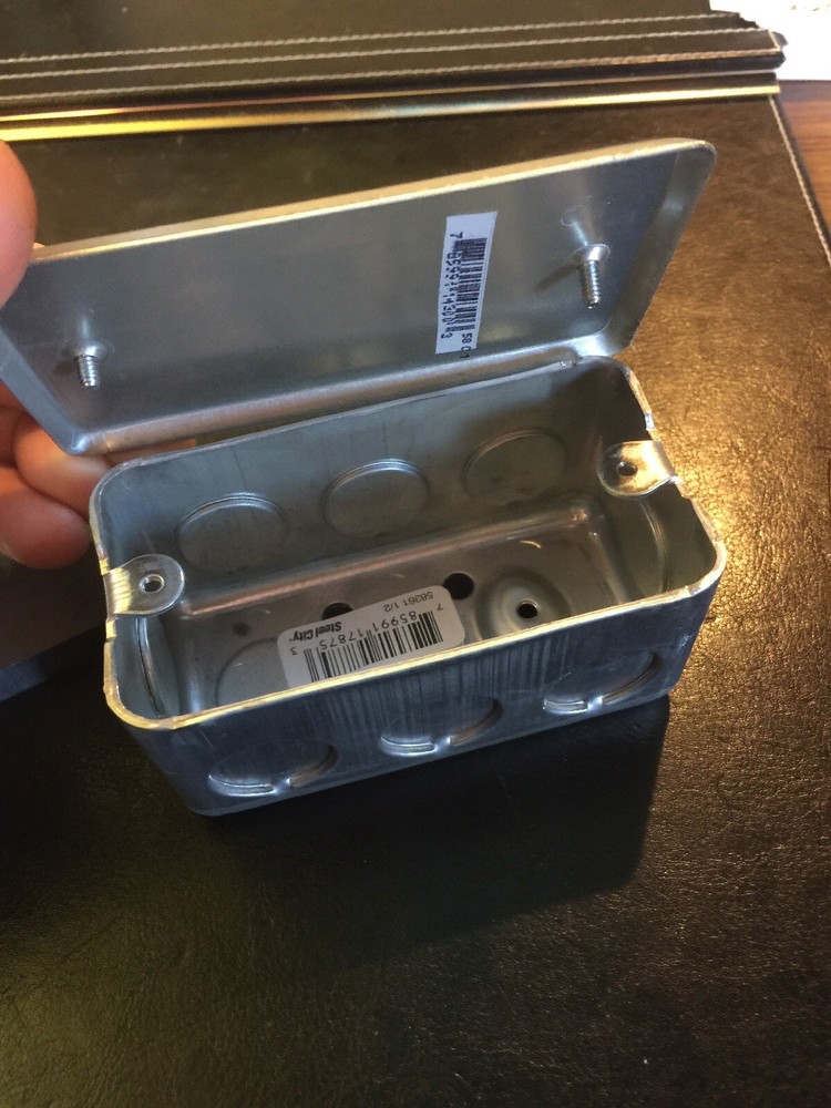 HIDEAWAY SAFE Hidden in Plain Sight Electrical Box Magnet HIDE UNDER THEIR NOSE