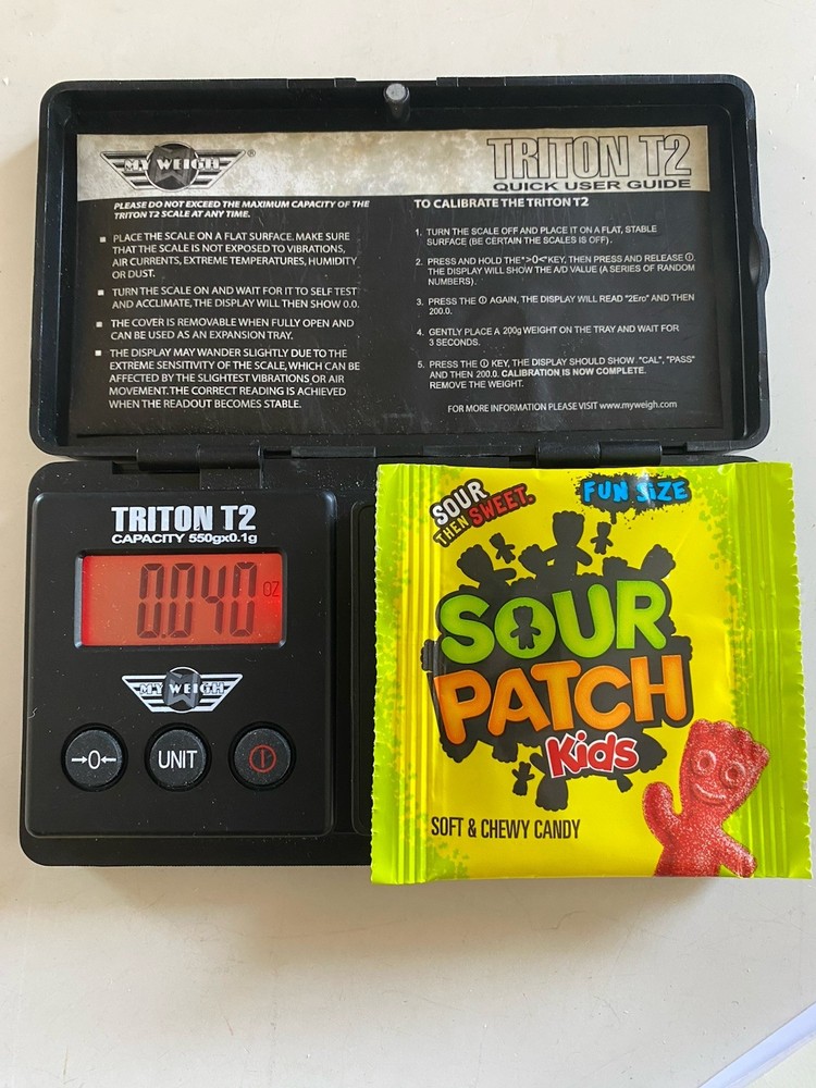 Sour Patch Kids Factory Error EMPTY SEALED Candy Wrapper Bag Not Filled Mistake