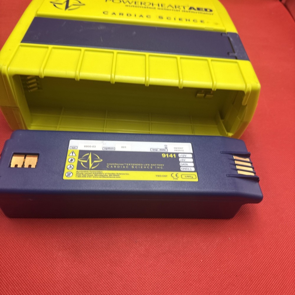 POWERHEART AED 9200RD Tested Working (read Description)