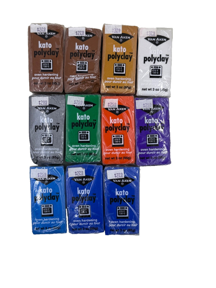 Polymer Clay Starter Kit-Bulk Lot