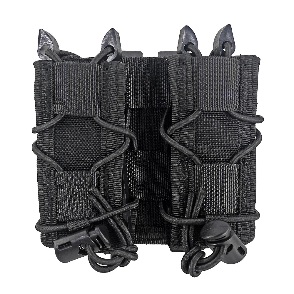 Universal Magazine Holster 9mm Mag Pouch Single Double Stack for 9mm/.40 Caliber