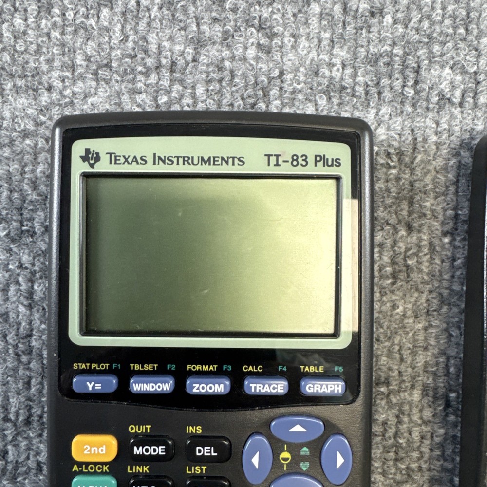 Texas Instruments TI-83 Plus Graphing Calculator - Black