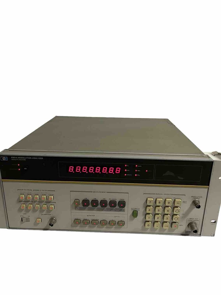 Hp HEWLETT - PACKARD 8901A MODULATION ANALYZER Opt: 003 / 010
