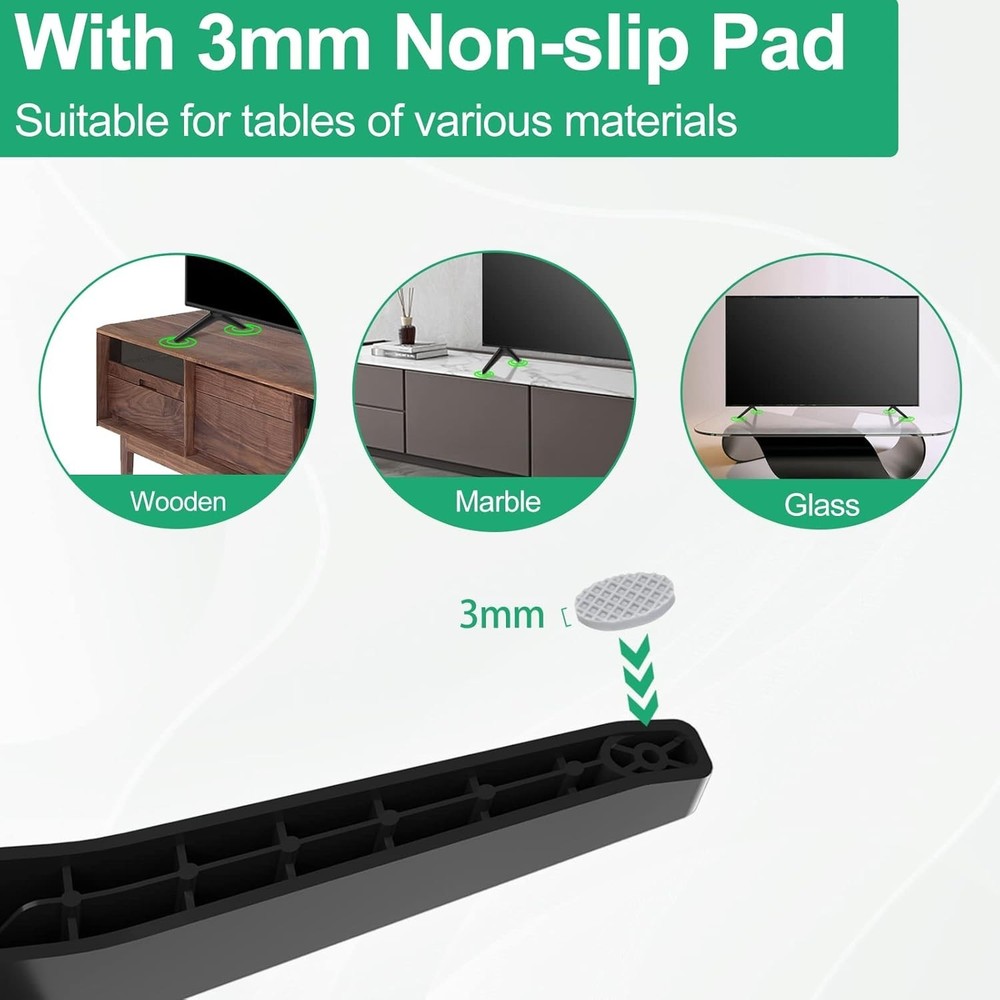 Lg Tv Stand Base Replacement For 60 65 Inch Models Easy Install Height Adjust...