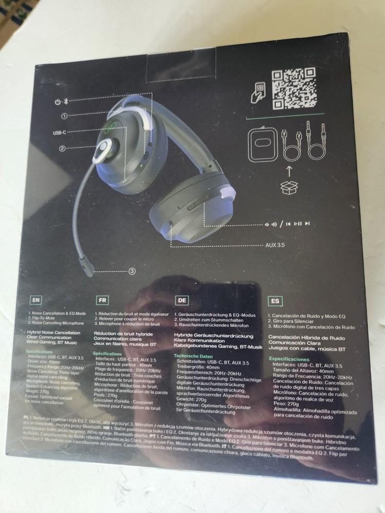 New ACEZONE A-SPIRE Gaming Headset (Wired) Sealed