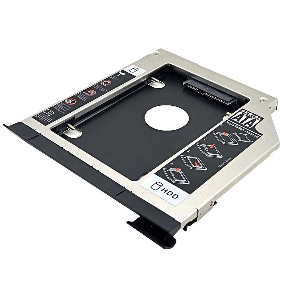 Caddy HDD SSD Player DVD CD SATA 3.0 Dell E6320 E6420 E6520 E6430 E6530 9.5mm_