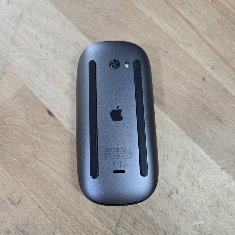 Apple Magic Mouse 2 Black A1657 Wireless Rechargeable Tested Works