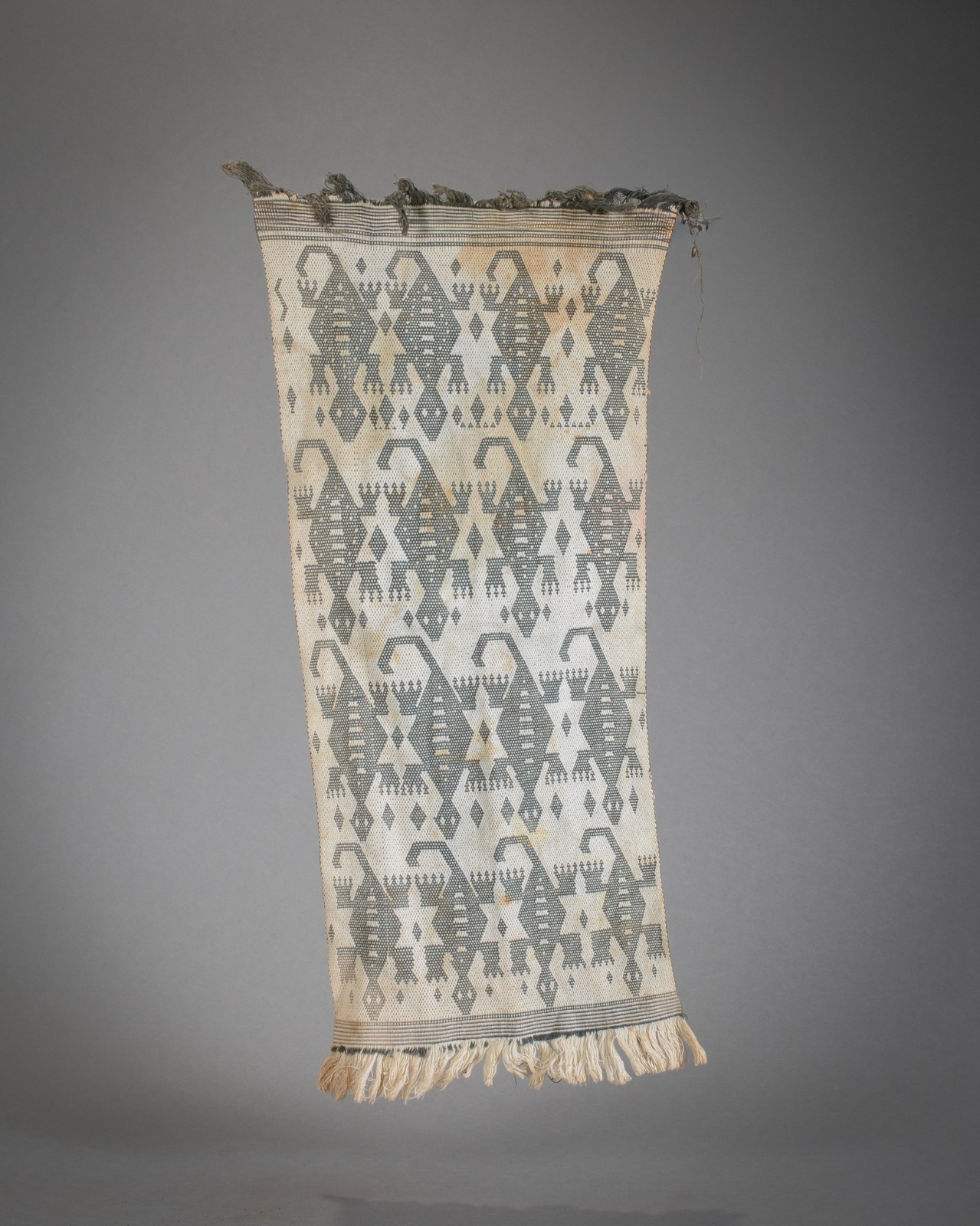 OLD FINELY WOVEN IKAT, Timor Island, Indonesia.