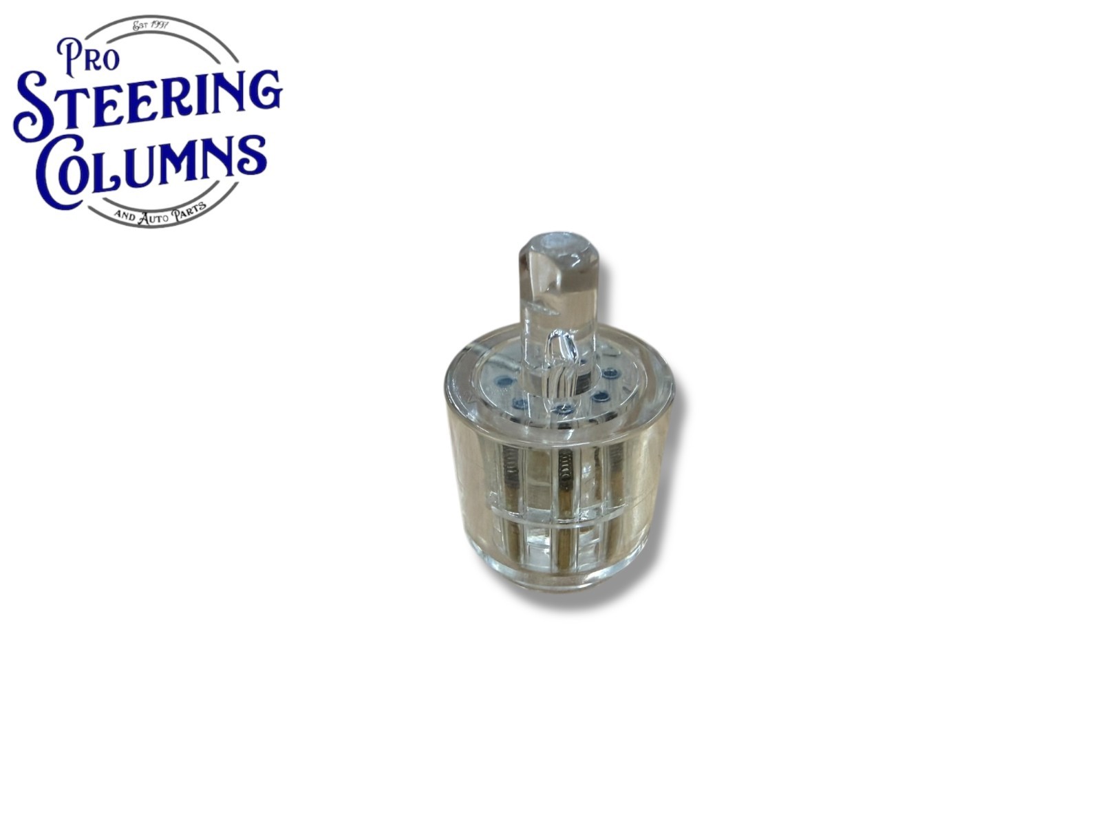 7 - Pin Tubular Practice Lock Transparent