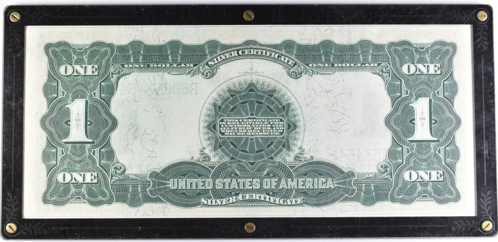 1899 $1 Silver Certificate Large Note Blue Seal In Holder *4226