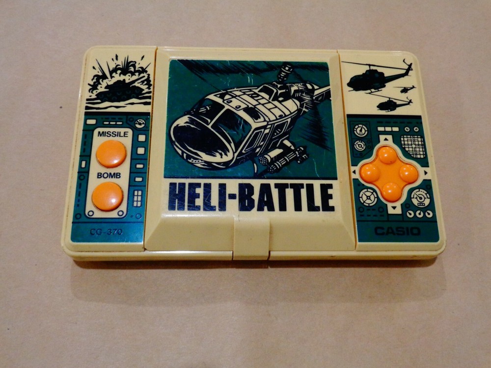 Casio Retro Handheld Game - Heli Battle