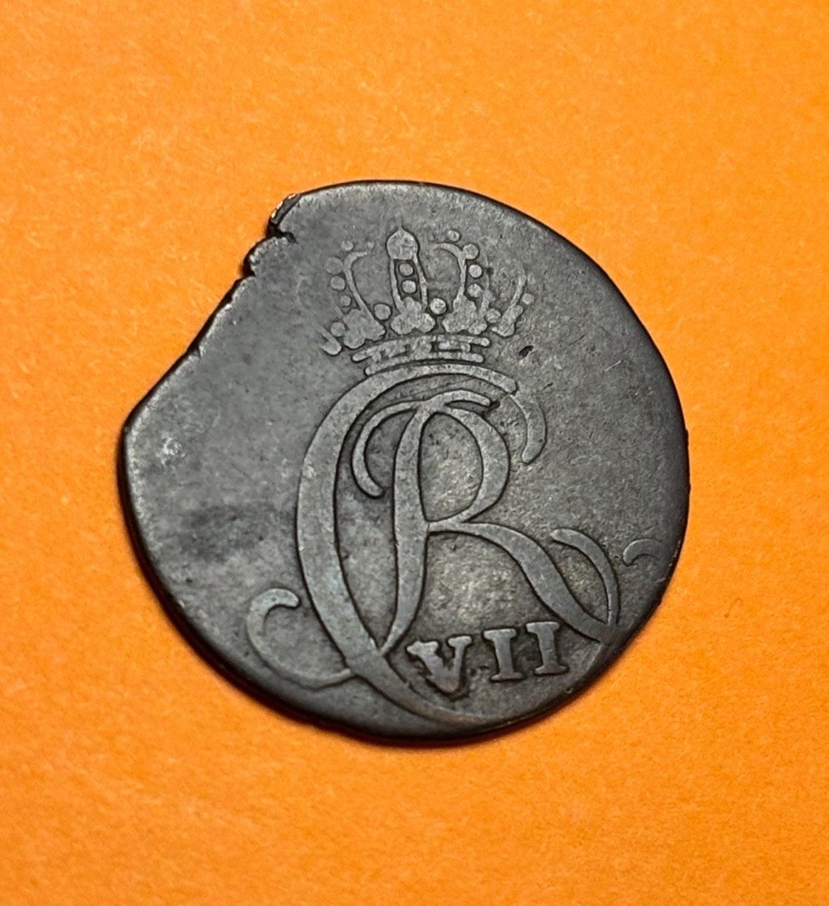 2 Skilling Dansk 1807 Coin