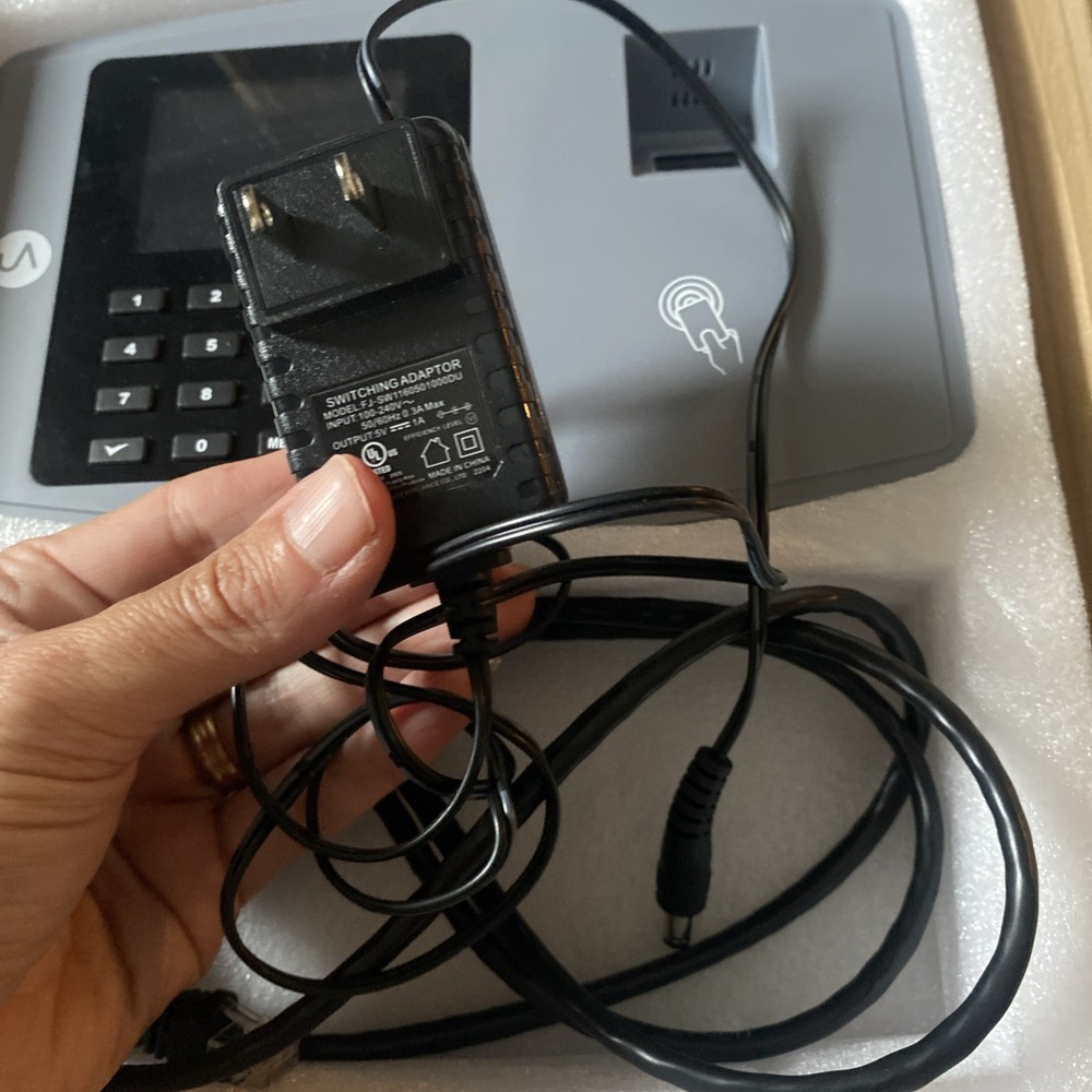 uAttend BN6000 Biometric Time Clock System for Small Business with Cloud-Based