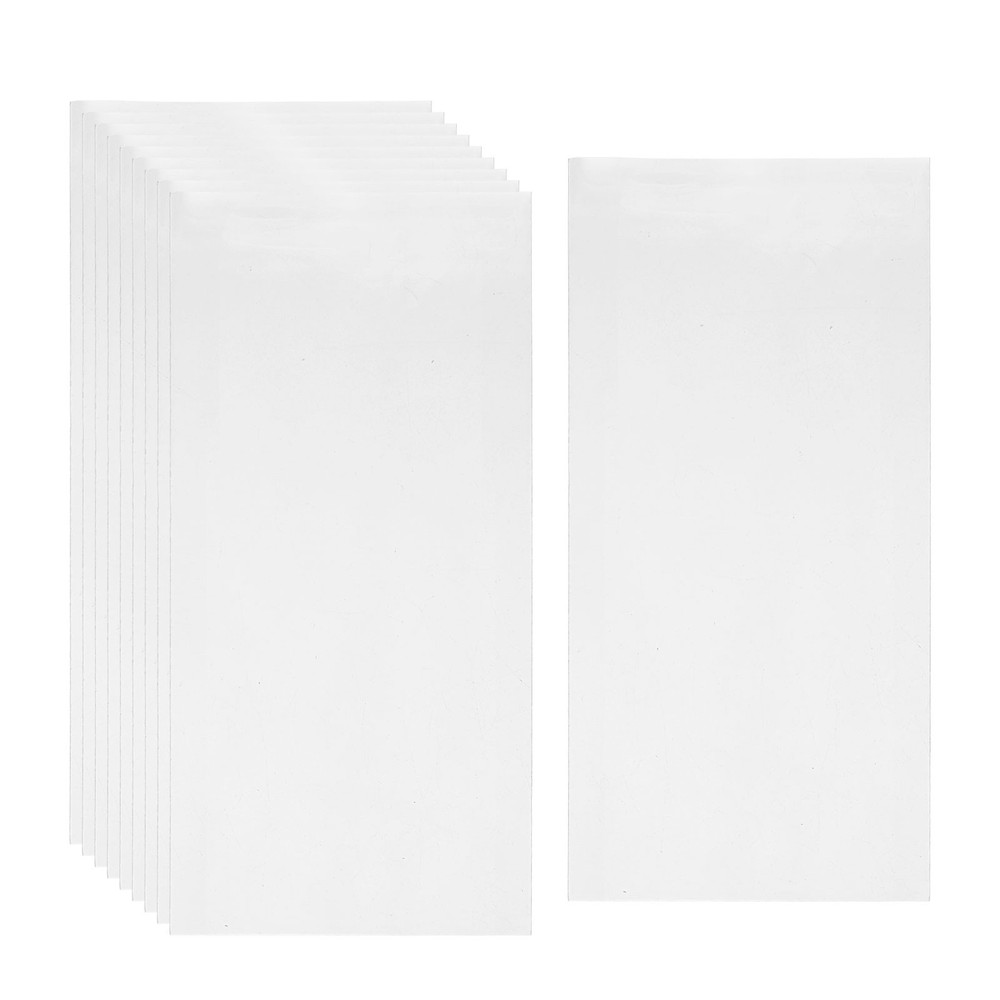 Currency Holder Sleeves Bill Display Protector Case with Storage Box, 100pcs