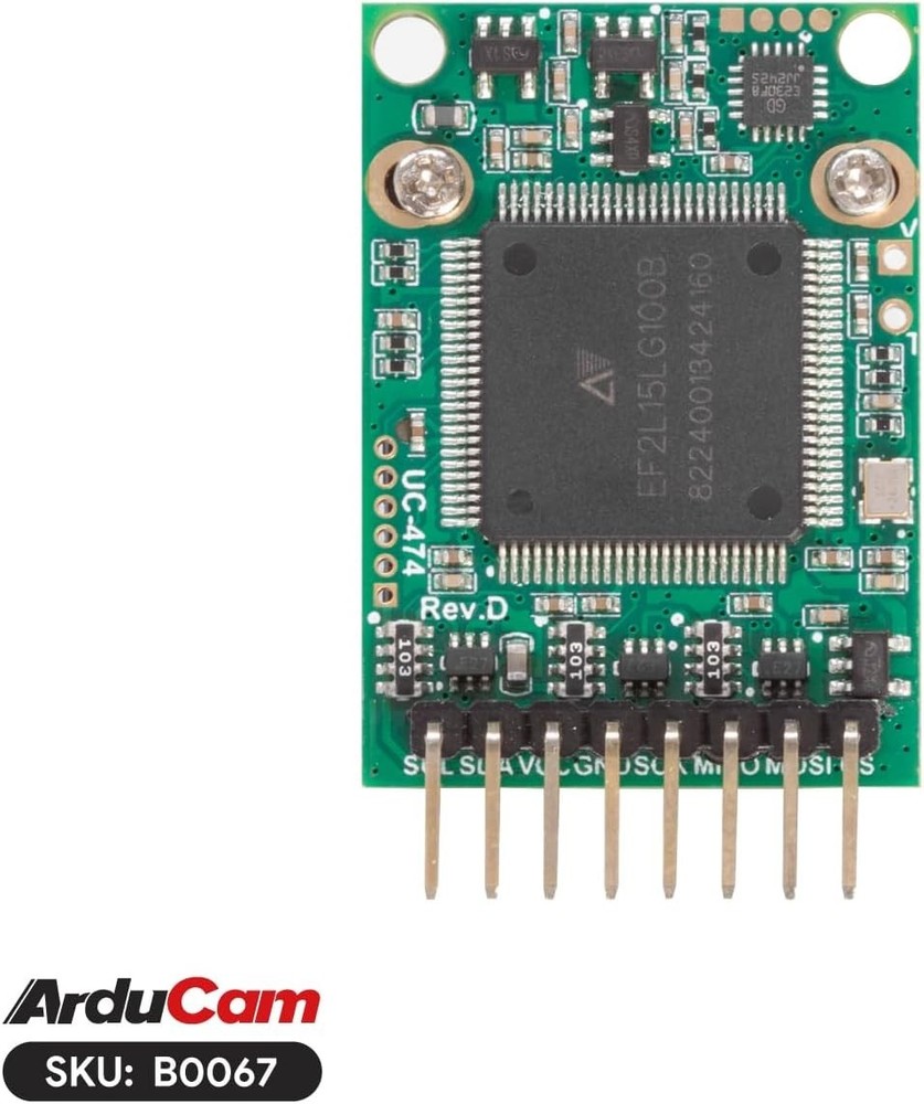 High-Quality 2MP Camera Module for Arduino, Raspberry Pi and Embedded Systems