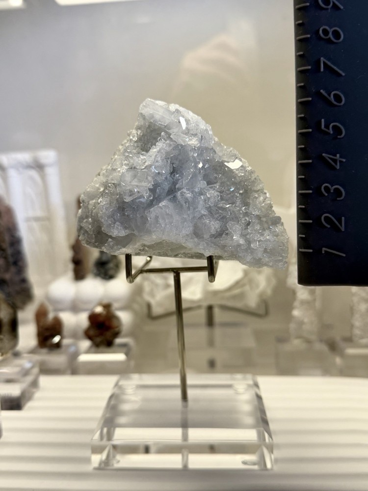 Celestite crystal mineral