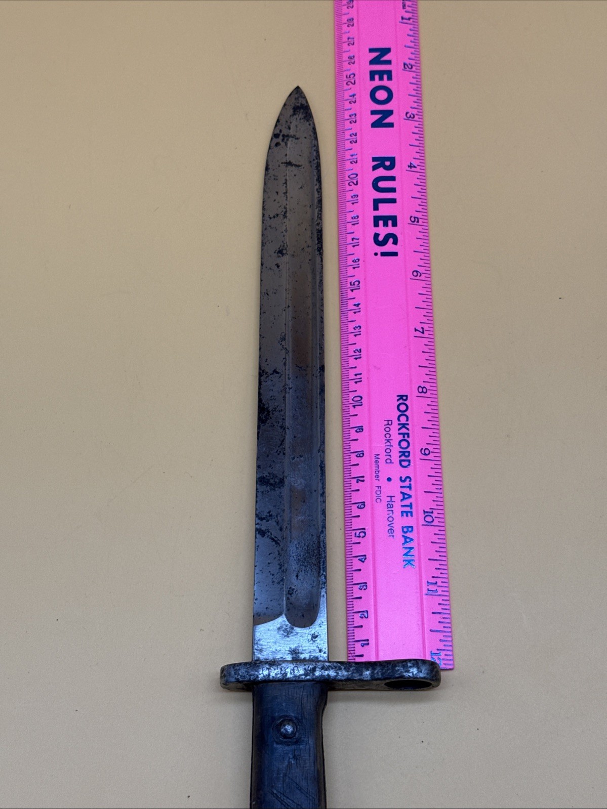 VINTAGE WEYERSBURG KIRSCHBAUM CO SOLINGEN BAYONET No SCABBARD