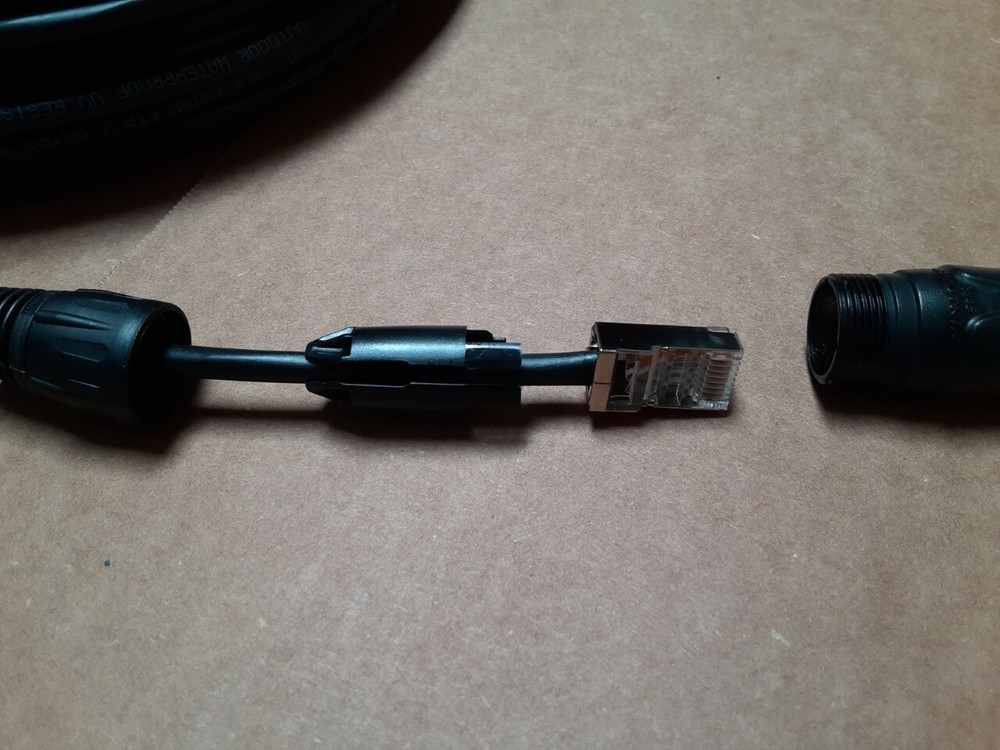 PRO CAT5E Tactical Shielded w/Neutrik Ethercon Digital Audio Cable RJ45
