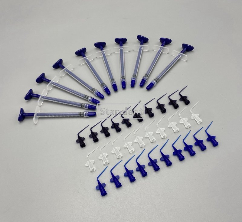 Dental Root Canal Endo Irrigation tip Prebent Syringe Tips Needle 0.25/0.35mm