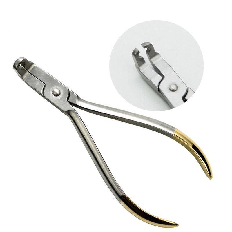 Dental Orthodontic Bracket Removing Pliers Forceps Posterior Teeth Removal