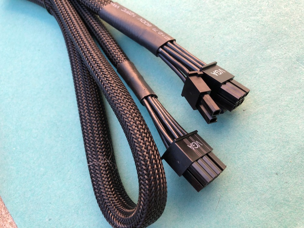 EVGA SUPERNOVA  PCIE VGA Power Supply Cable ,ORIGINAL  ( 29" )