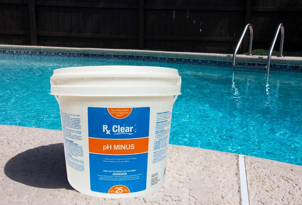 Rx Clear pH Minus Decreaser Sodium Bisulfate Swimming Pool Chemical - 25 lbs