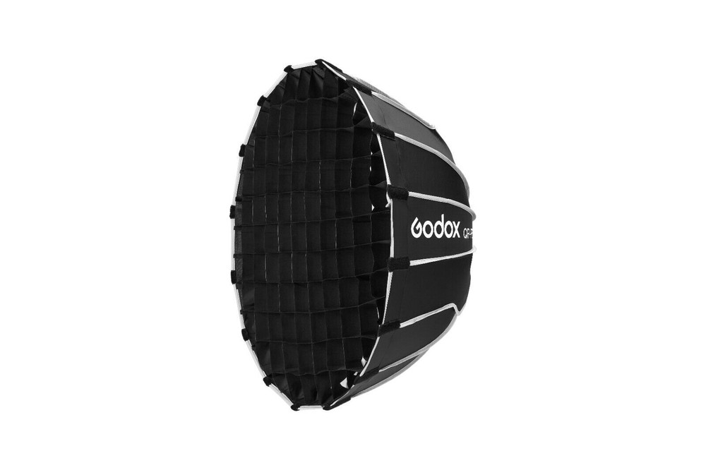 Godox QR-P60T 60cm/23.6inch Parabolic Softbox Quick Release Light Diffuser+ Grid