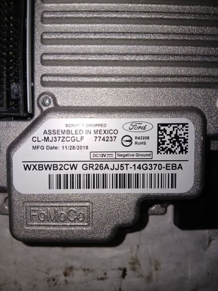 ESCAPE 2019 Chassis ECM 3182770