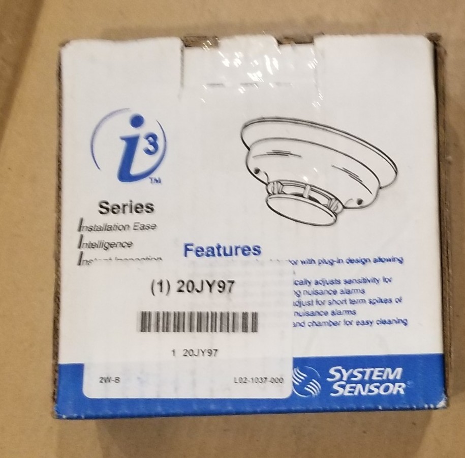 System Sensor 2W-B Smoke Detector 2-Wire White - Same Day Shipping (SEALED)