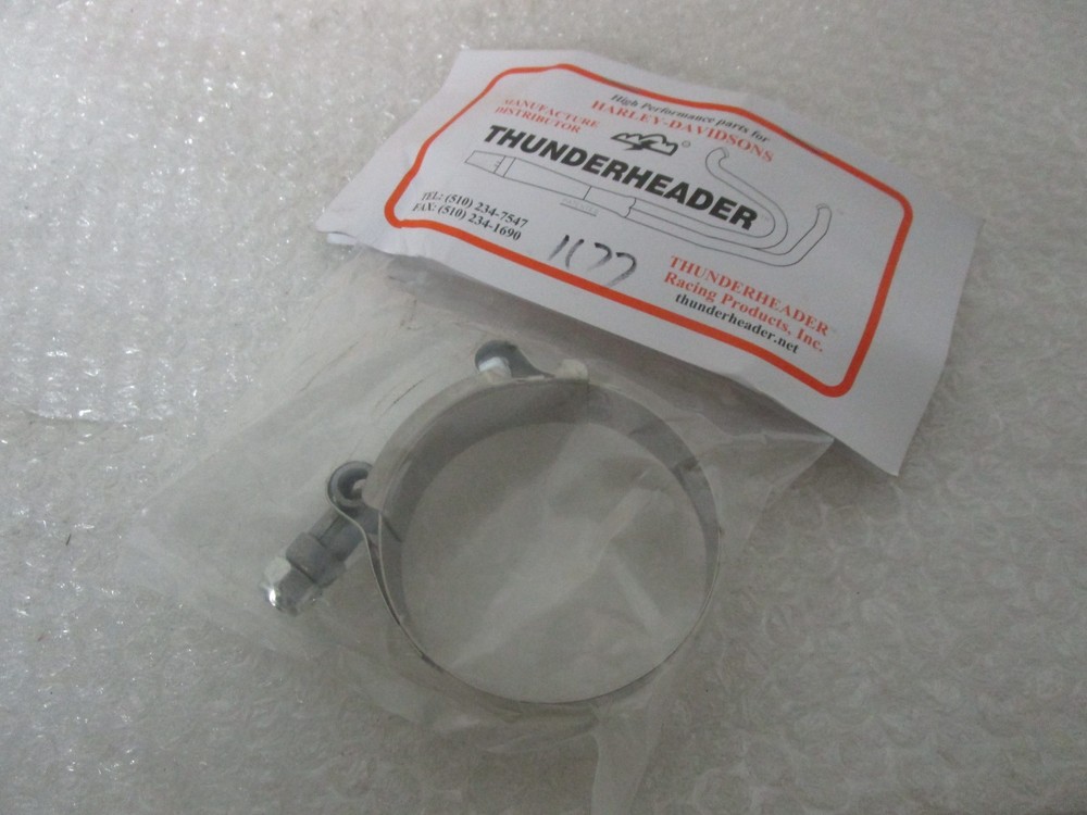 84-16 Harley Davidson Touring Thunderheader Muffler Clamp 1177