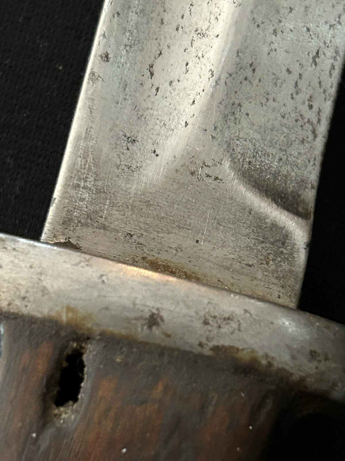 Uncommon!! GERMAN WW1 BAYONET M 1884/98 II Void of Markings