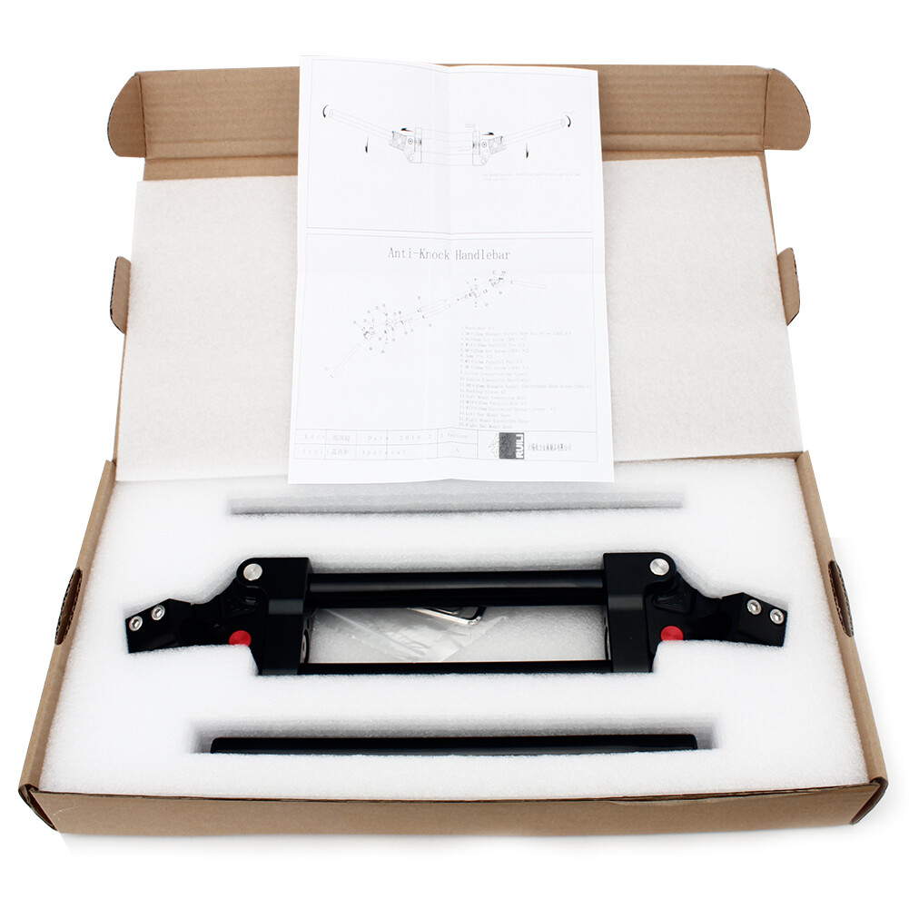 7/8" 22mm Adjustable Anti Vibration Handlebars For Yamaha Banshee YFZ350 YFZ450R