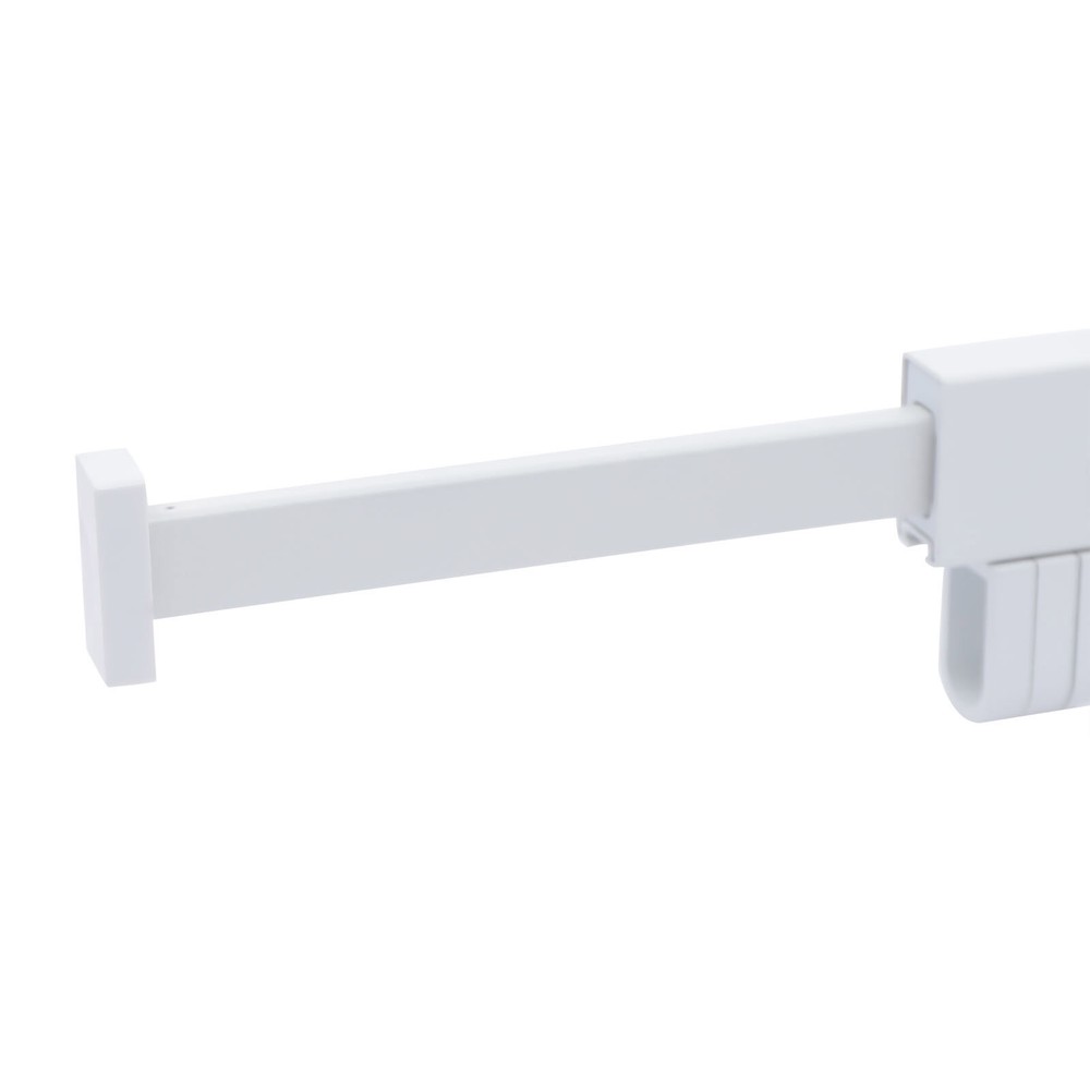 Wall Mounted Laundry Clothes Storage Drying Rack Retractable Tri-Folding Hanger