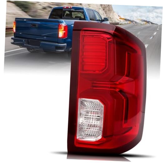 LED Tail Light Assembly Compatible with Chevy Silverado Passenger Right Side