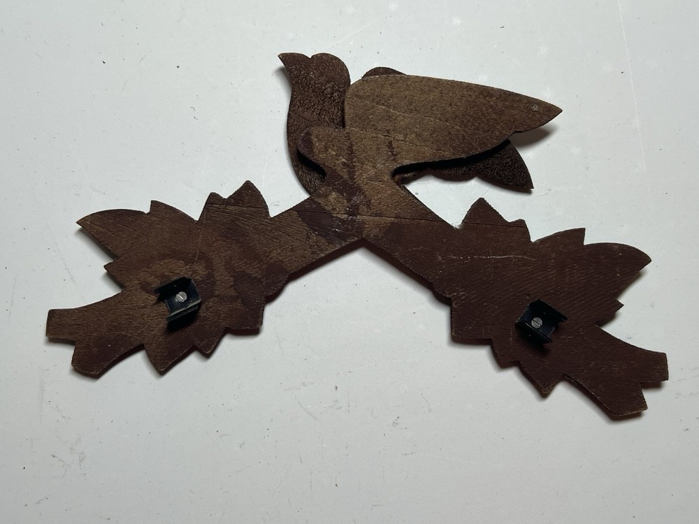 Vintage Black Forest Cuckoo Clock - Good Shape - Needs A Little Work