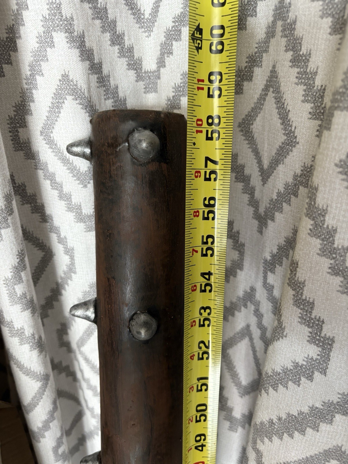 LARP Mace Cosplay Samurai Stick Foam Spiked Club Comic-con / Dragoncon Sword