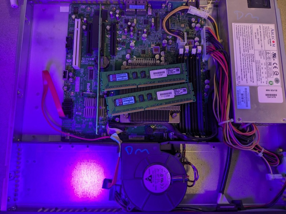 SUPERMICRO CSE-512 1U RACKMOUNT SERVER CHASSIS